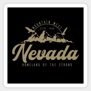 USA, Mountain states, Nevada Gold classic Sticker